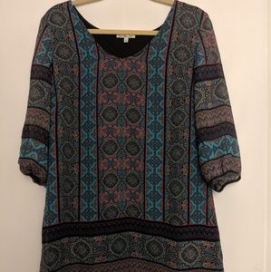 Charlotte Russe || 3/4 Sleeve Sheath Style Dress